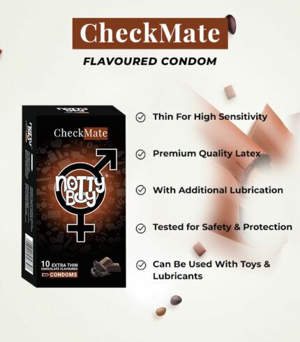features of chocolate flavor condom