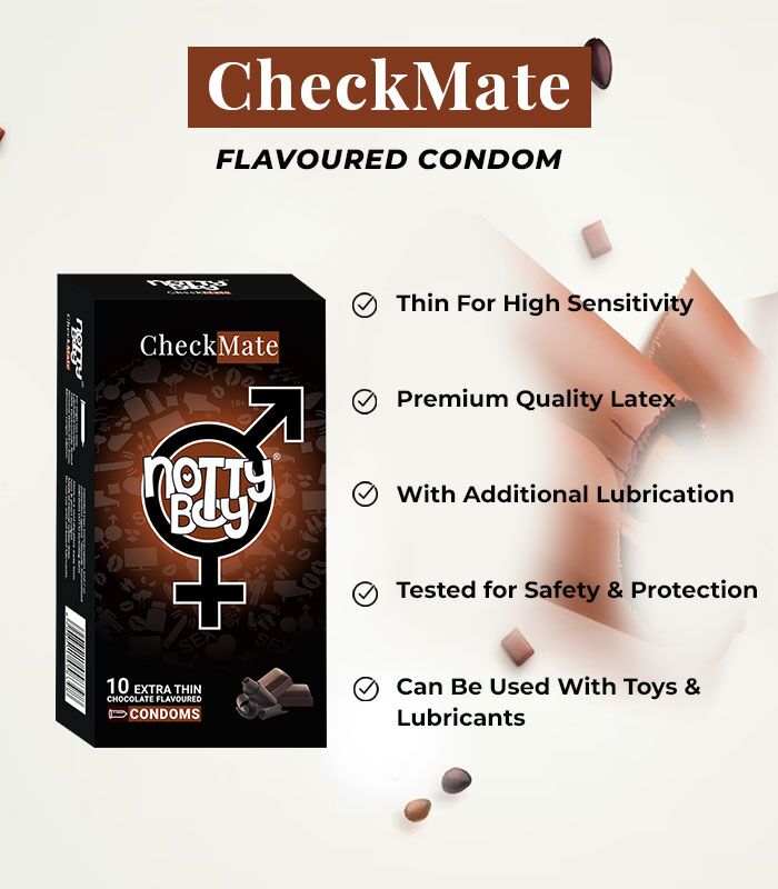 features of chocolate flavor condom