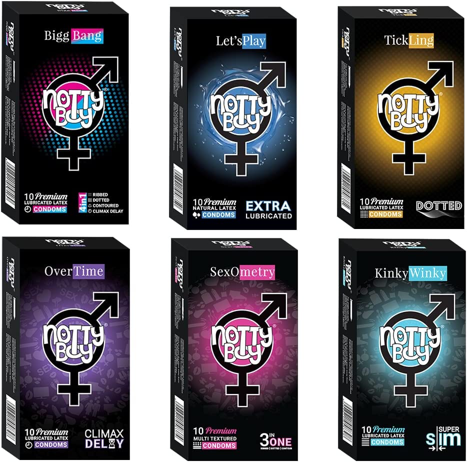 NottyBoy Condoms Combo Pack 60